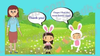 "Easter Egg Hunt" ESL Lesson (28 pages, edb+pdf) - Image 11