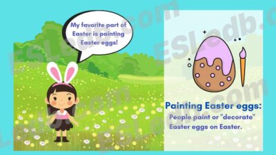 "Easter Egg Hunt" ESL Lesson (28 pages, edb+pdf) - Image 3