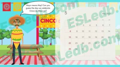 "Cinco de Mayo" ESL Lesson (23 pages, edb+pdf) - Image 6