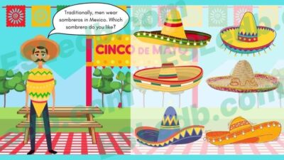 "Cinco de Mayo" ESL Lesson (23 pages, edb+pdf) - Image 7