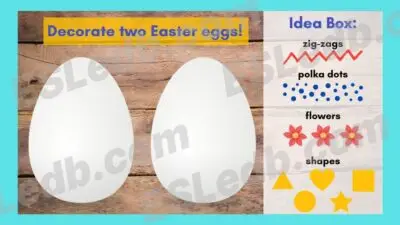 "Easter Egg Hunt" ESL Lesson (28 pages, edb+pdf) - Image 7