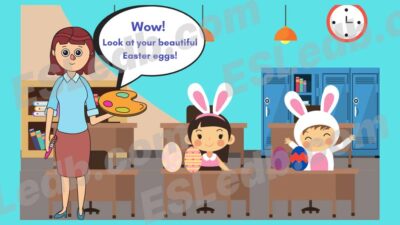 "Easter Egg Hunt" ESL Lesson (28 pages, edb+pdf) - Image 8