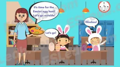 "Easter Egg Hunt" ESL Lesson (28 pages, edb+pdf) - Image 9