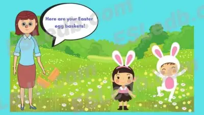 "Easter Egg Hunt" ESL Lesson (28 pages, edb+pdf) - Image 10