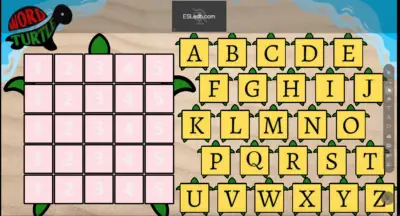 ESLEDB Games: Word Turtle ("WHALE") - Image 3