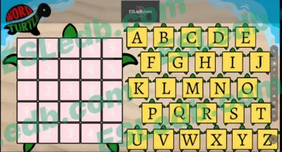 ESLEDB Games: Word Turtle ("ZEBRA") - Image 3