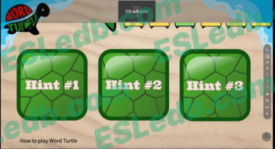 ESLEDB Games: Word Turtle ("ZEBRA") - Image 5
