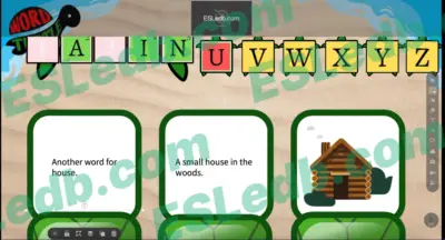 ESLEDB Games: Word Turtle ("CABIN") - Image 6