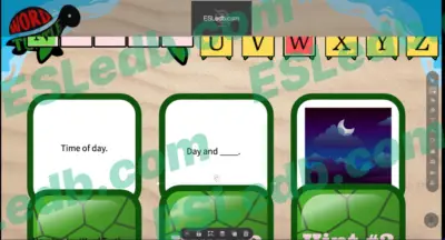 ESLEDB Games: Word Turtle ("NIGHT") - Image 6