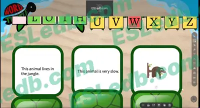 ESLEDB Games: Word Turtle ("SLOTH") - Image 6