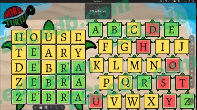 ESLEDB Games: Word Turtle ("ZEBRA") - Image 4
