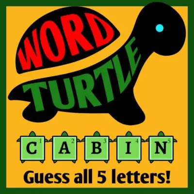 ESLEDB Games: Word Turtle ("CABIN")