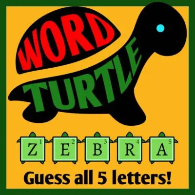 ESLEDB Games: Word Turtle ("ZEBRA")