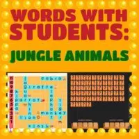 ESLEDB Games: Words With Students ("JUNGLE ANIMALS")