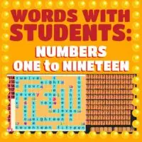 ESLEDB Games: Words With Students ("NUMBERS 1-19")