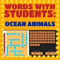 ESLEDB Games: Words With Students ("OCEAN ANIMALS")