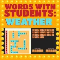 ESLEDB Games: Words With Students ("WEATHER")